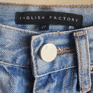 English Factory Blue Denim Jeans